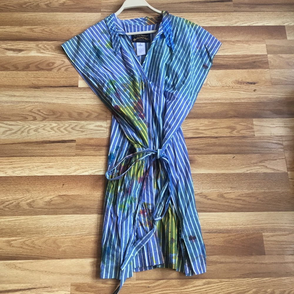 Vivienne Westwood Paint Splatter Dress
